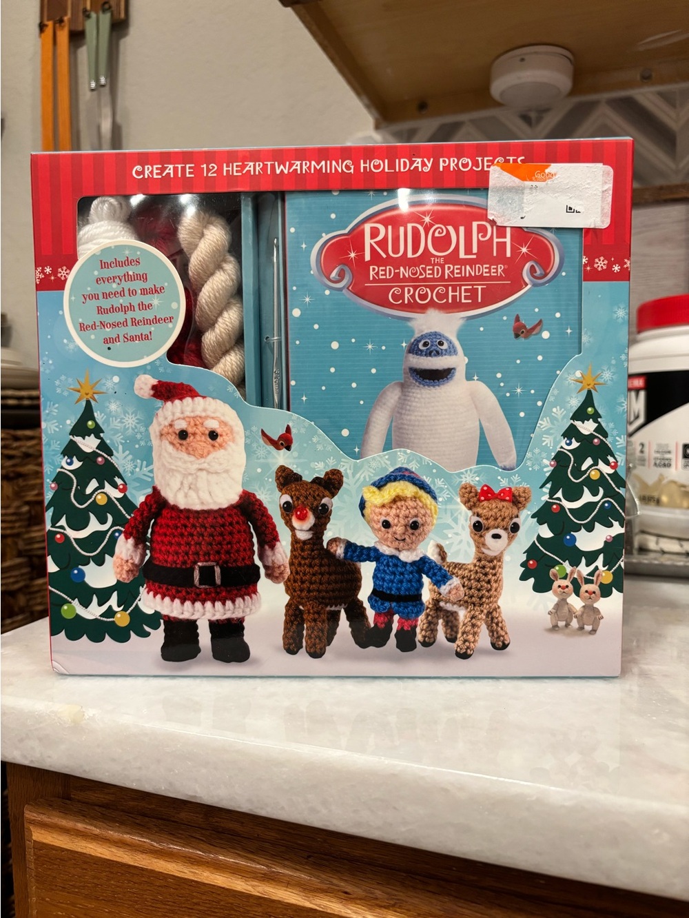 Rudolph the Red-Nosed Reindeer Crochet by Galusz, Kati new open nox
